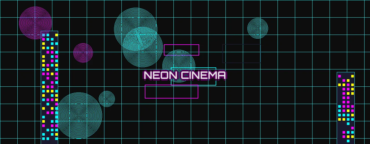电子试玩霓虹影院全息投影屏幕