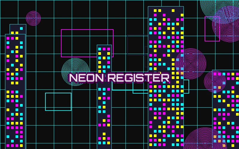 电子试玩霓虹居民身份认证界面